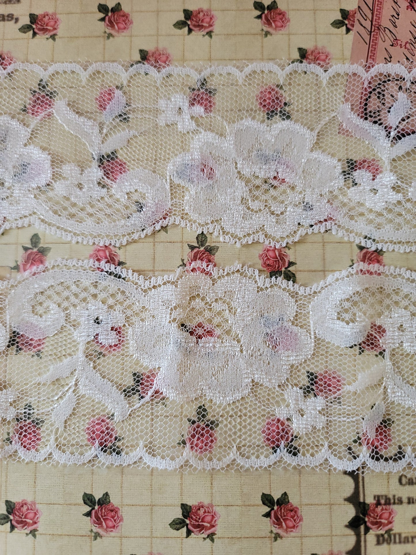 C-14 - 2 1/4" Wide Vintage Lace - 1 Yard