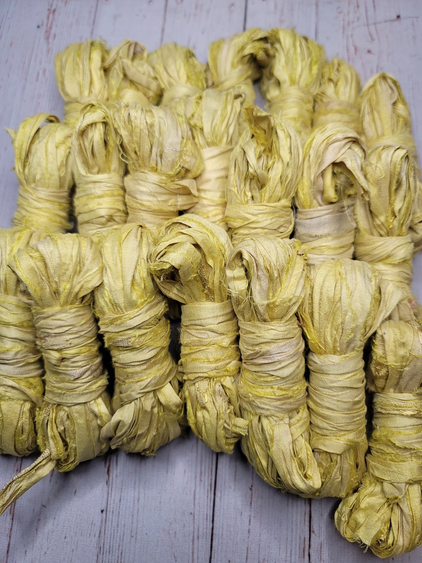 Silk Sari Ribbon 5 Yard Mini Skein Color #032