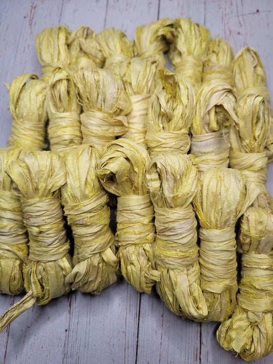 Silk Sari Ribbon 5 Yard Mini Skein Color #032