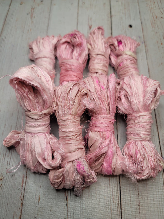 Silk Sari Ribbon 5 Yard Mini Skein Color #014