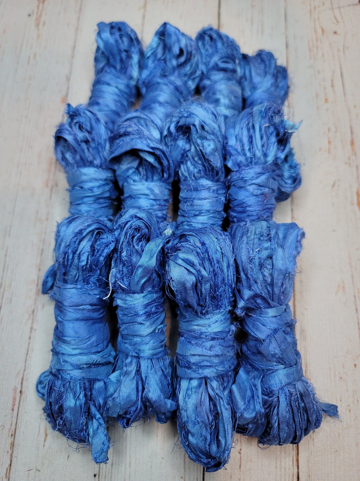 Silk Sari Ribbon 5 Yard Mini Skein Color #037