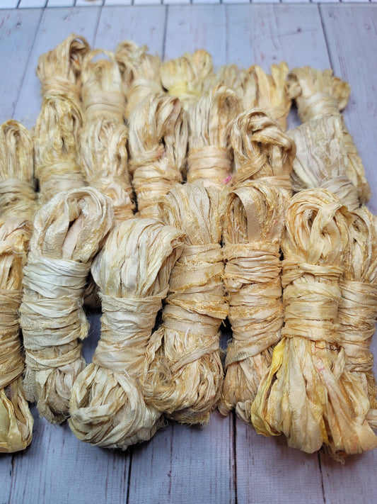 Silk Sari Ribbon 5 Yard Mini Skein Color #044