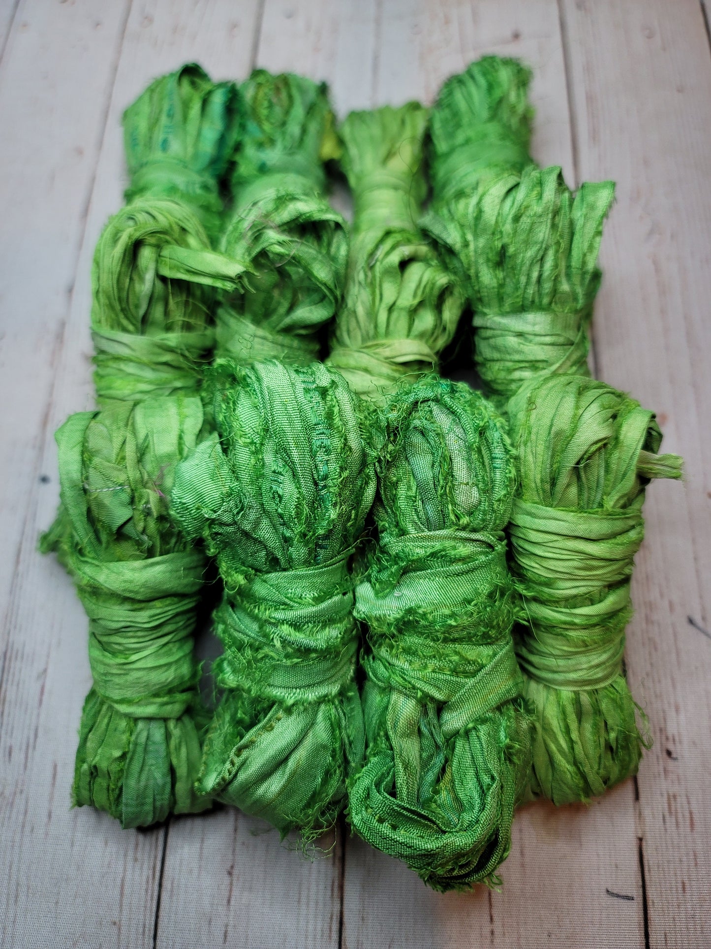 Silk Sari Ribbon 5 Yard Mini Skein Color #089