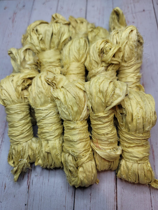 Silk Sari Ribbon 5 Yard Mini Skein Color #056