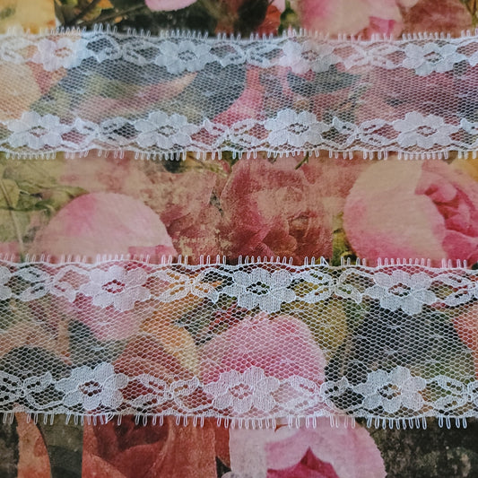 1 1/2" Wide Vintage Lace - 1 Yard -  Style# B-87