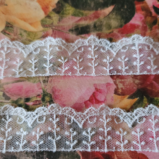 1" Wide Vintage Lace - 1 Yard -  Style# B-75