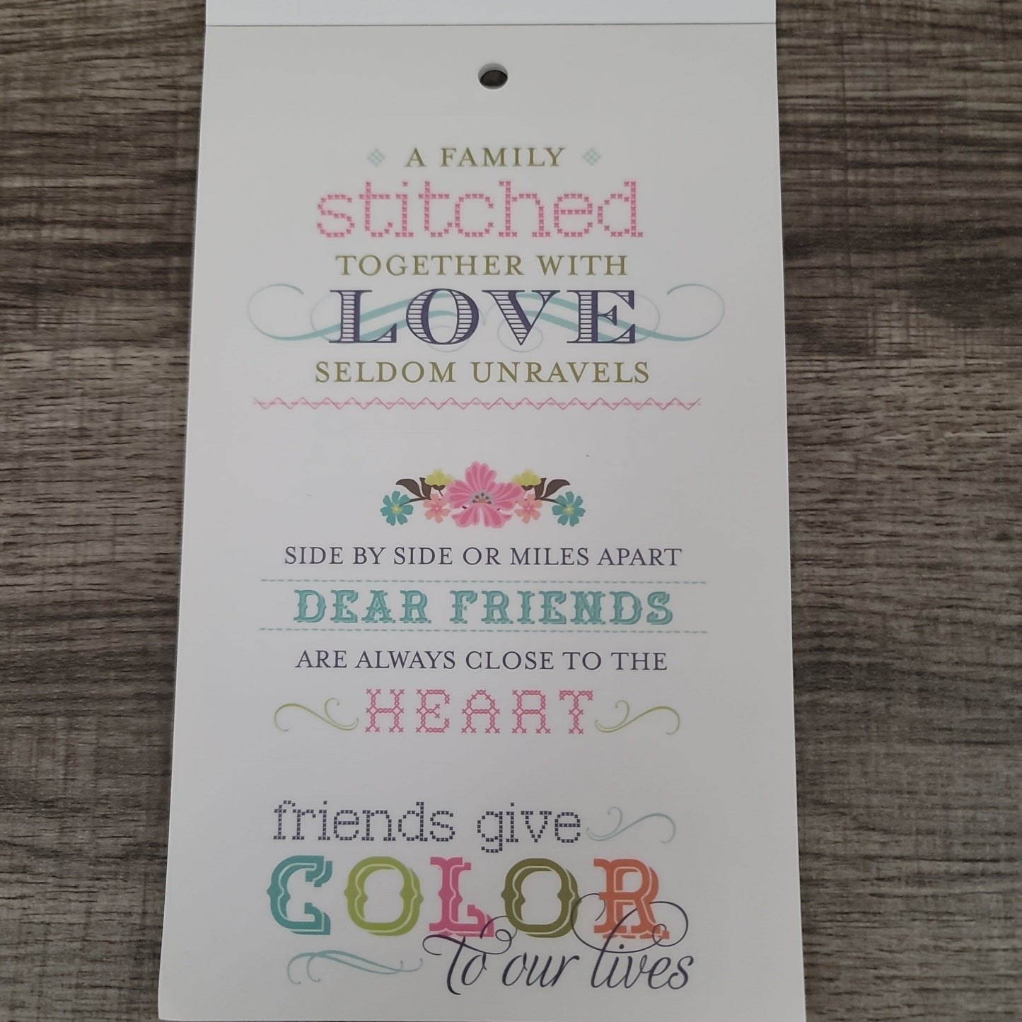 Anna Griffin Hope Chest Vellum Quote Stickers Collection