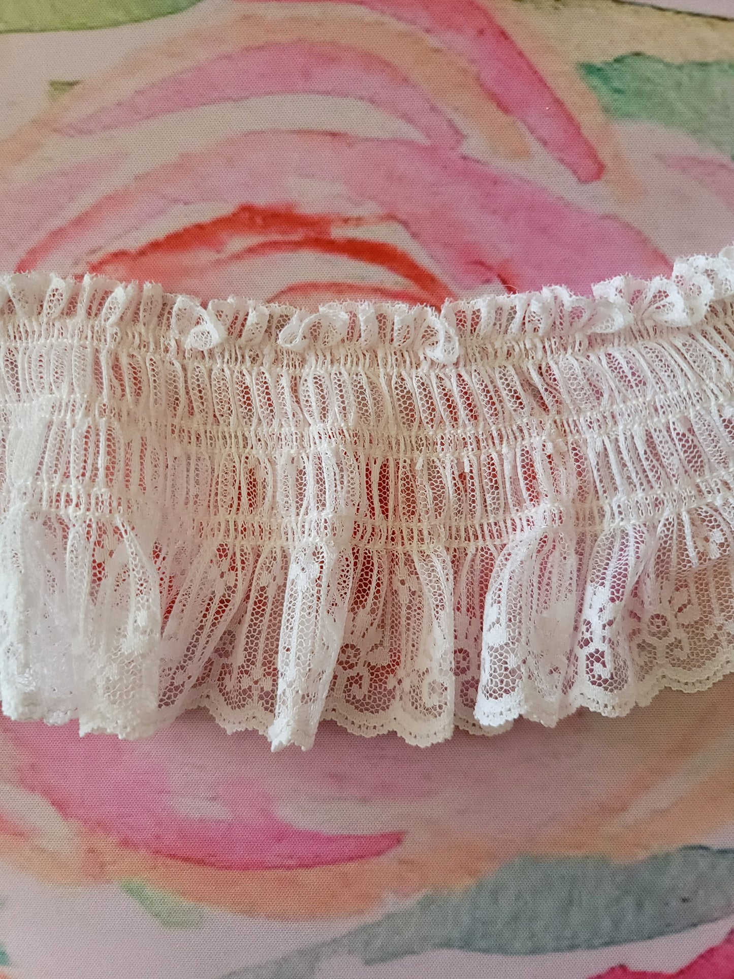 D-15 - 3 3/4" Wide Vintage Lace - 1 Yard