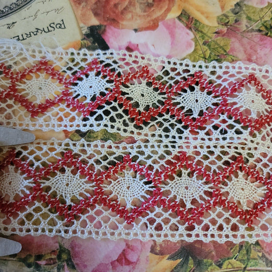 B-07 - 1 3/4" Wide Lace - 1 Yard