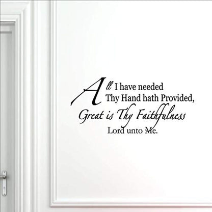Soledi Wall Decal Stickers - Christ Strengthens Me