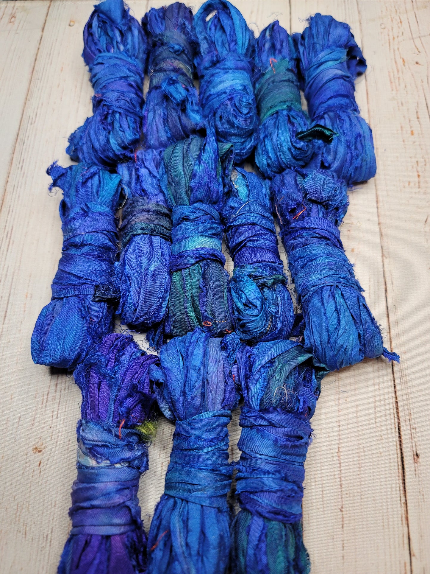 Silk Sari Ribbon 5 Yard Mini Skein Color #011
