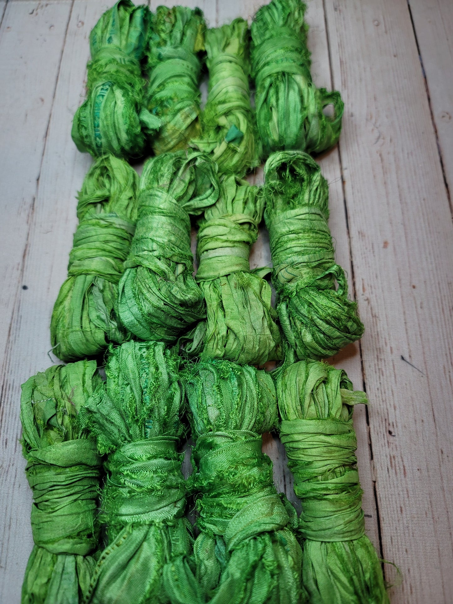 Silk Sari Ribbon 5 Yard Mini Skein Color #089