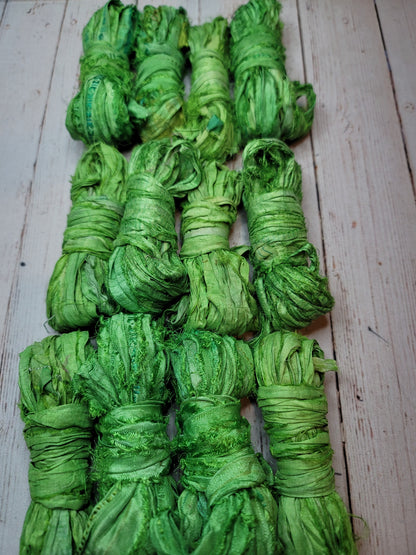 Silk Sari Ribbon 5 Yard Mini Skein Color #089