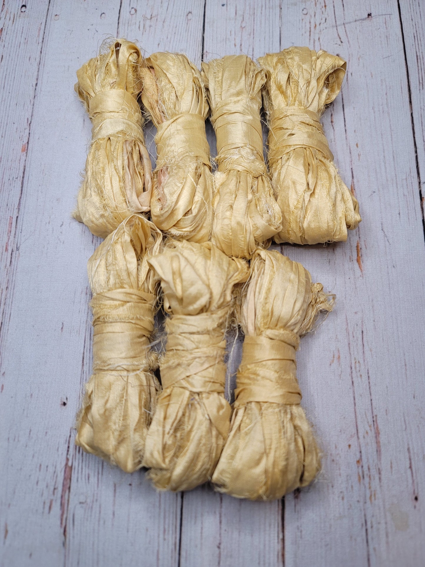 Silk Sari Ribbon 5 Yard Mini Skein Color #021