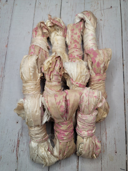 Silk Sari Ribbon 5 Yard Mini Skein Color #028