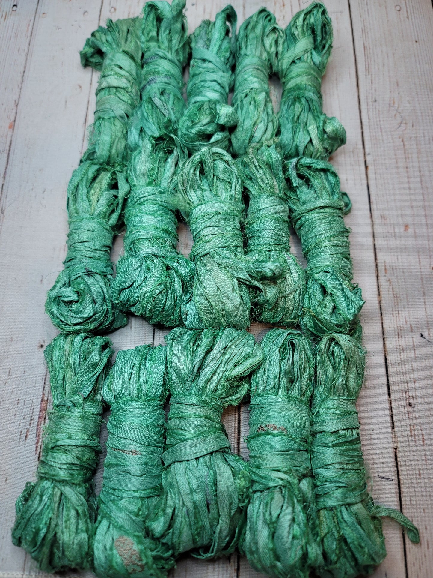 Silk Sari Ribbon 5 Yard Mini Skein Color #080