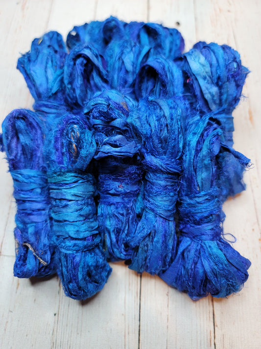 Silk Sari Ribbon 5 Yard Mini Skein Color #064