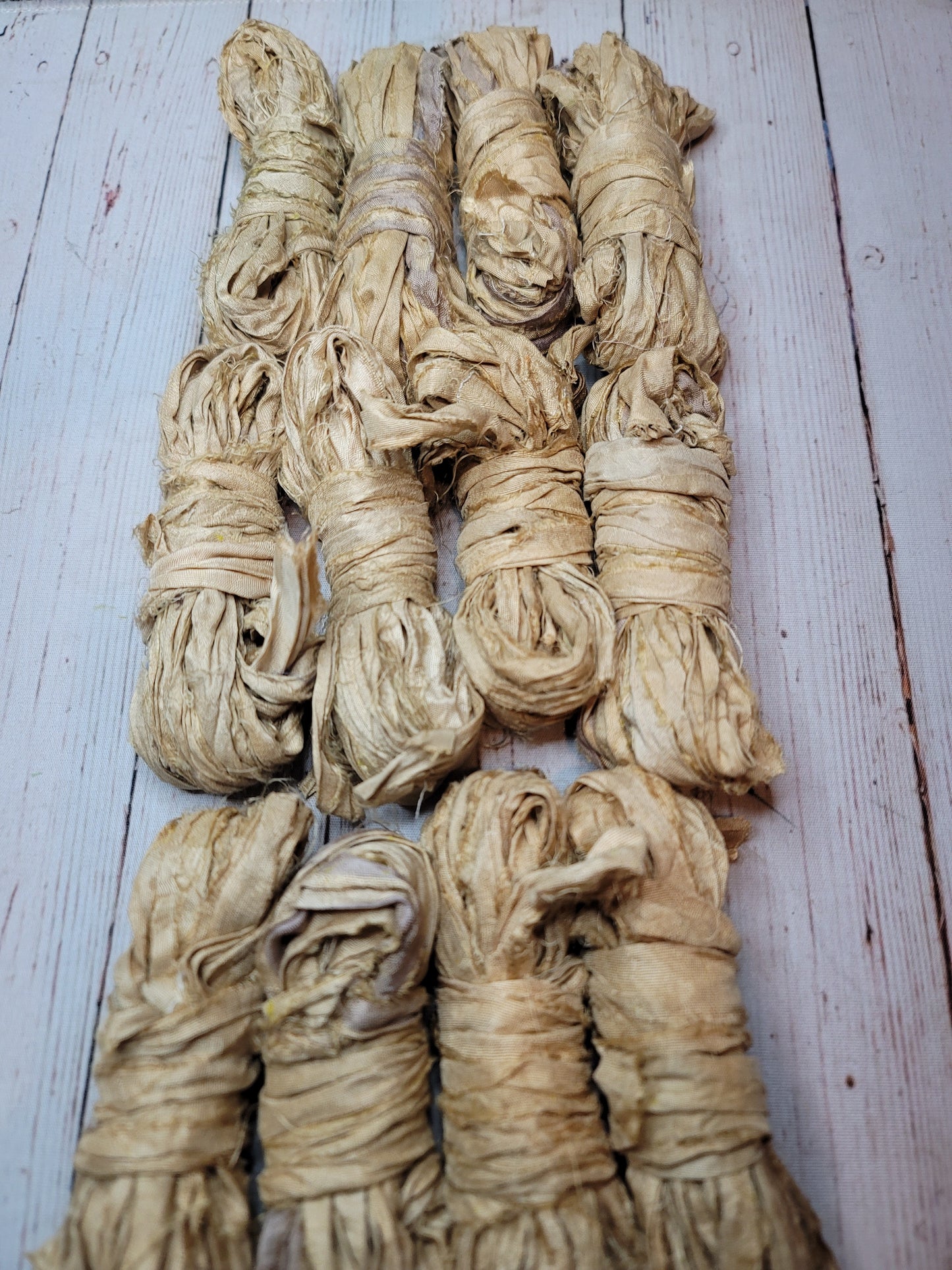 Silk Sari Ribbon 5 Yard Mini Skein Color #090