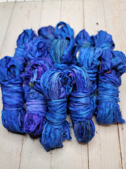 Silk Sari Ribbon 5 Yard Mini Skein Color #011