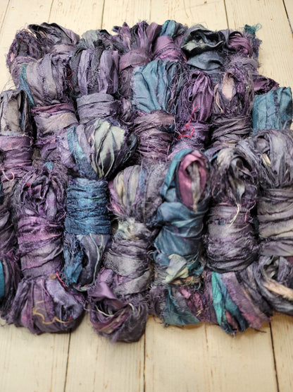 Silk Sari Ribbon 5 Yard Mini Skein Color #030