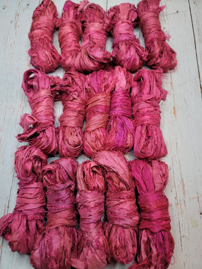 Silk Sari Ribbon 5 Yard Mini Skein Color #052