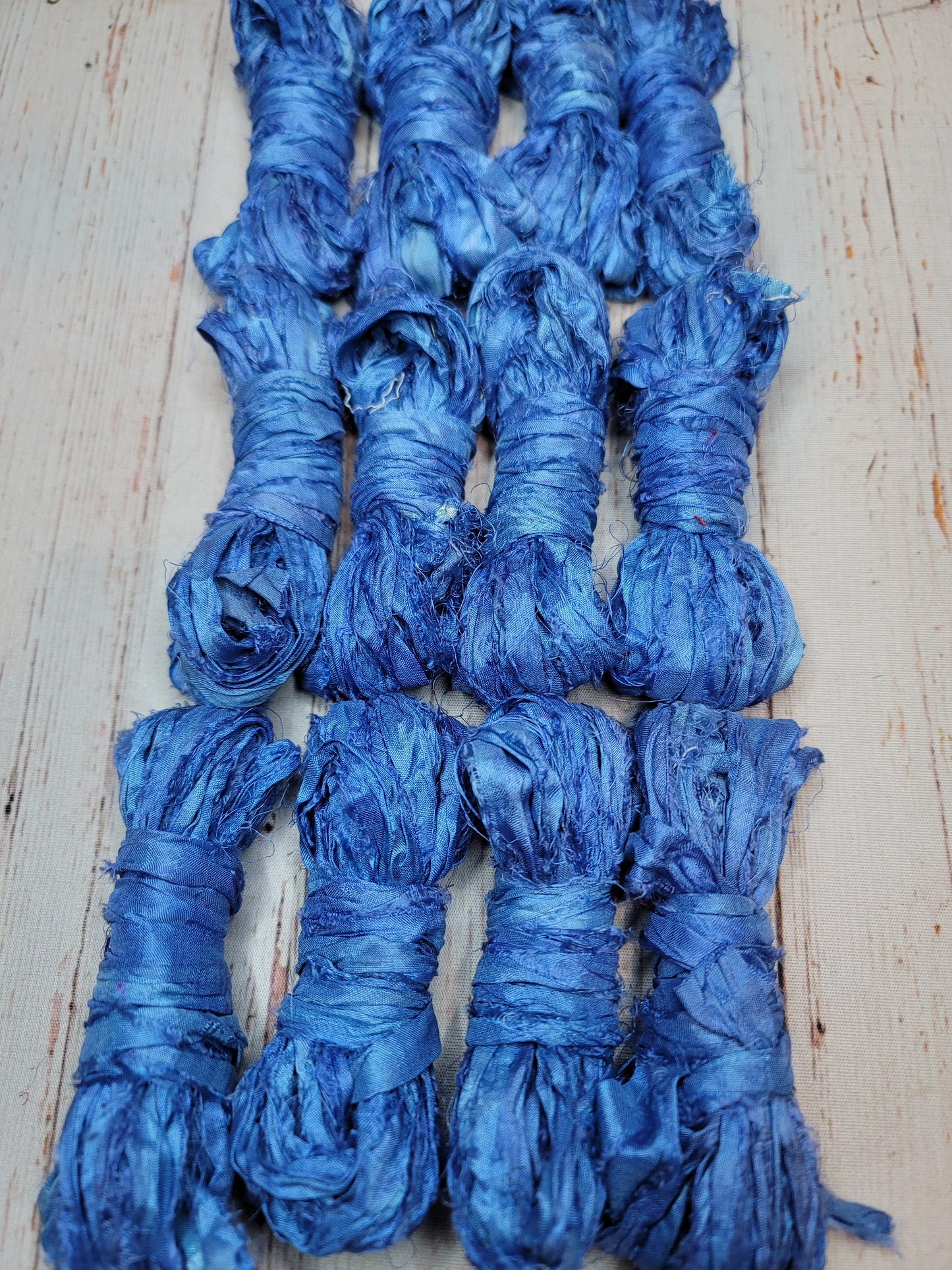 Silk Sari Ribbon 5 Yard Mini Skein Color #037