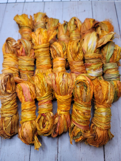 Silk Sari Ribbon 5 Yard Mini Skein Color #024