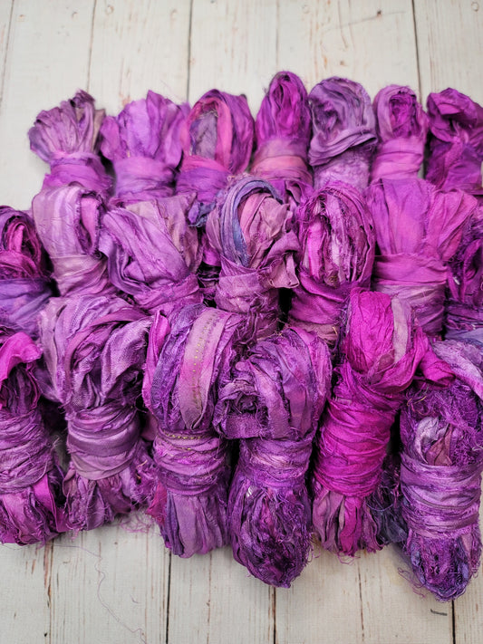 Silk Sari Ribbon 5 Yard Mini Skein Color #029