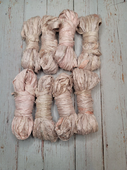 Silk Sari Ribbon 5 Yard Mini Skein Color #007