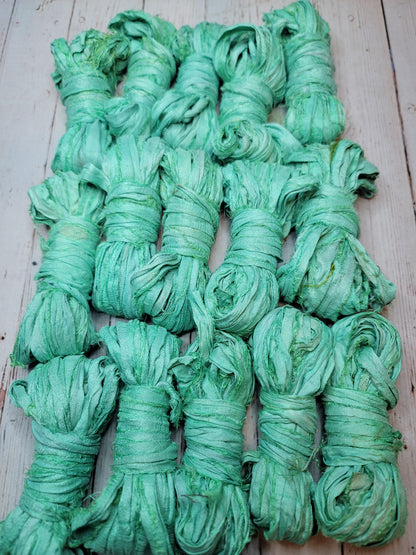 Silk Sari Ribbon 5 Yard Mini Skein Color #098