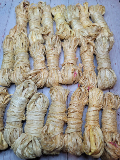 Silk Sari Ribbon 5 Yard Mini Skein Color #044