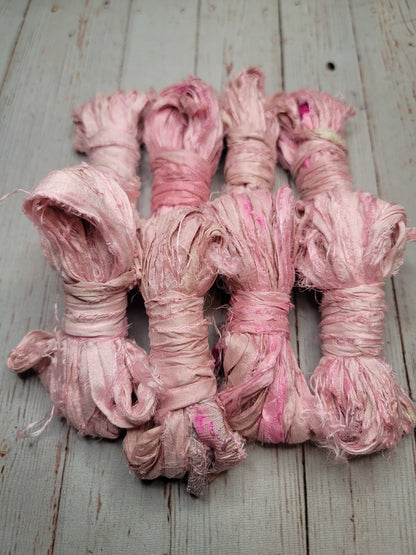 Silk Sari Ribbon 5 Yard Mini Skein Color #014