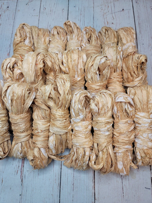 Silk Sari Ribbon 5 Yard Mini Skein Color #035