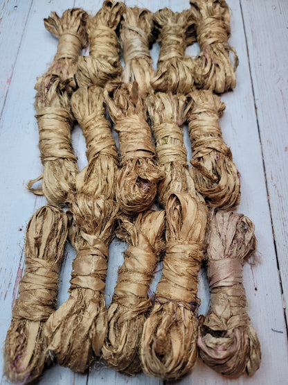 Silk Sari Ribbon 5 Yard Mini Skein Color #070