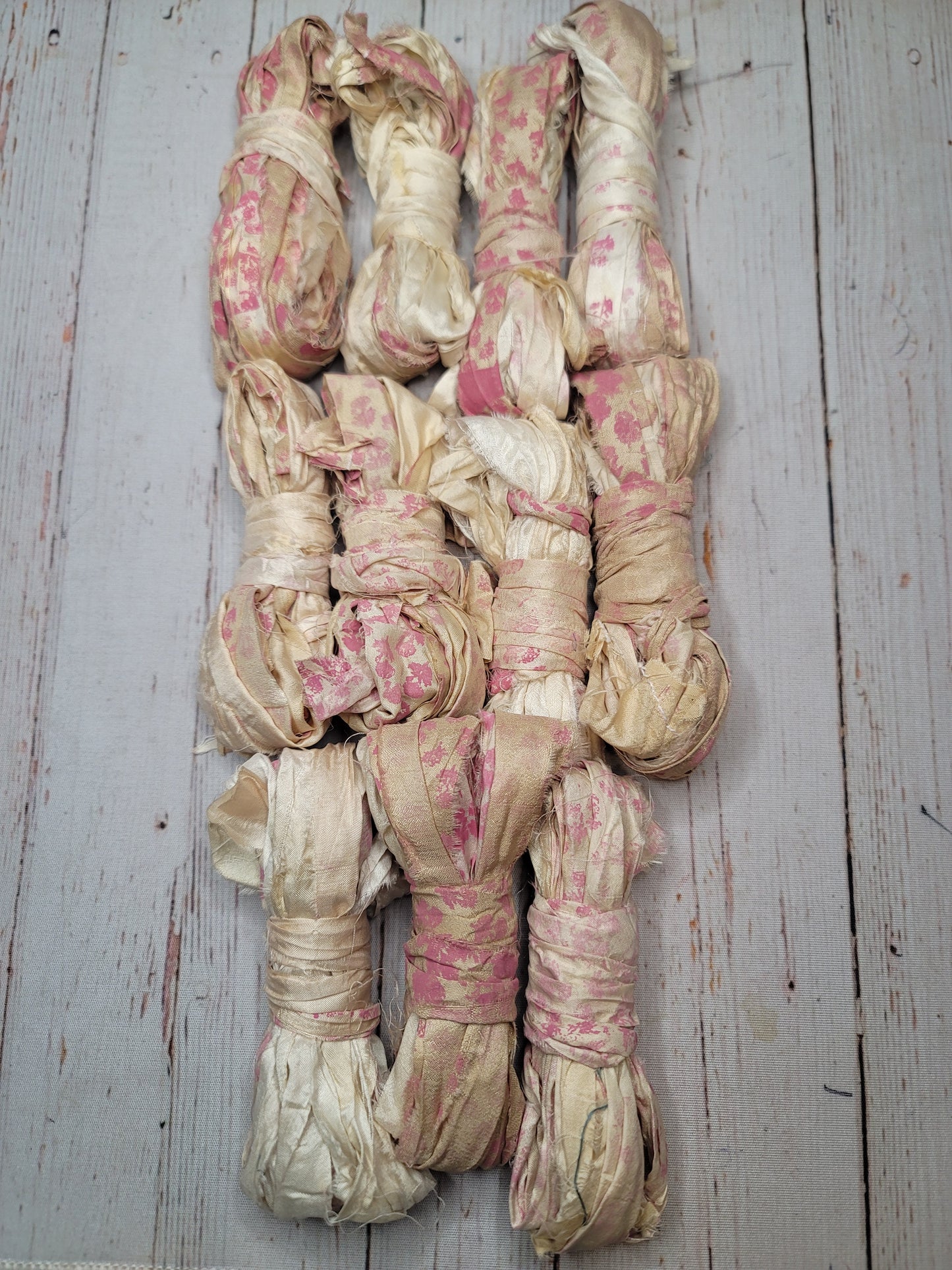 Silk Sari Ribbon 5 Yard Mini Skein Color #028