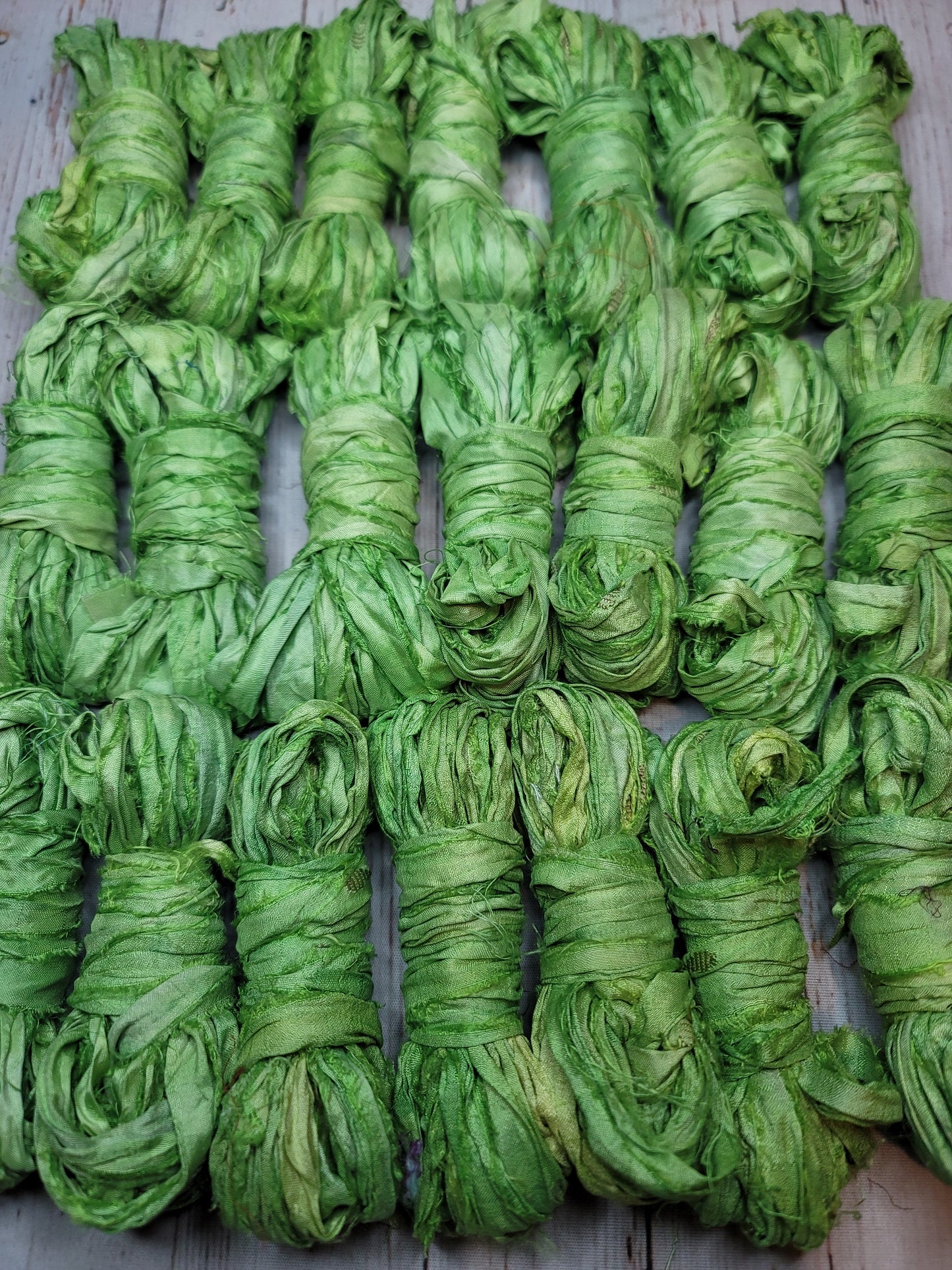 Silk Sari Ribbon 5 Yard Mini Skein Color #043