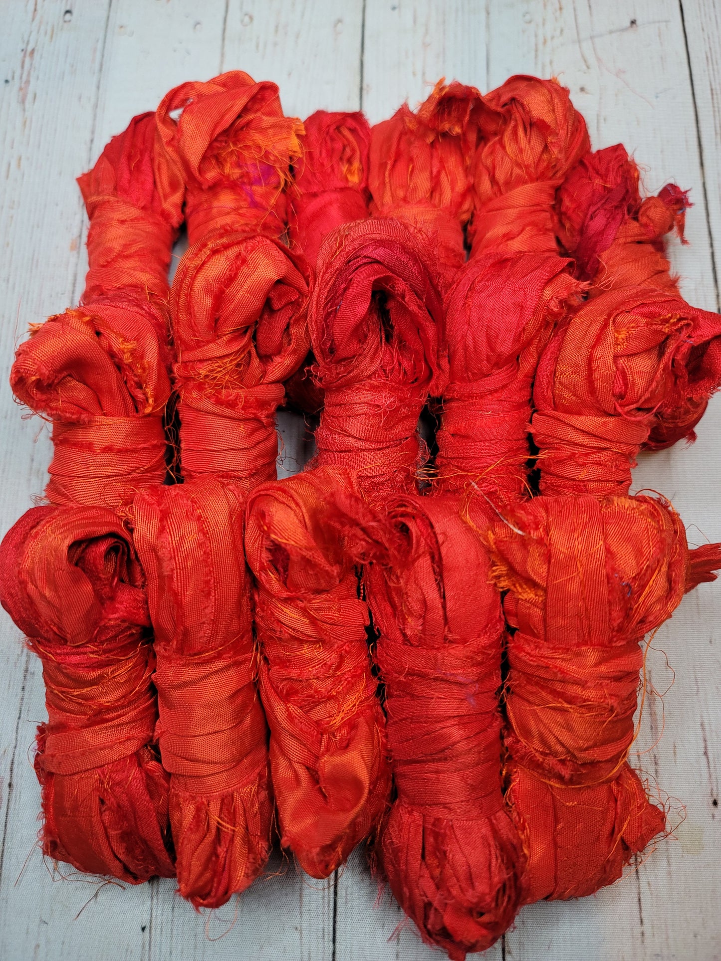 Silk Sari Ribbon 5 Yard Mini Skein Color #042
