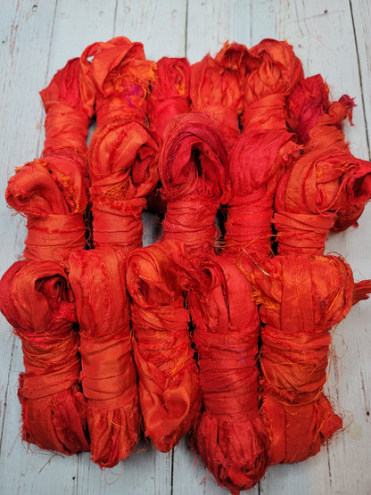 Silk Sari Ribbon 5 Yard Mini Skein Color #042