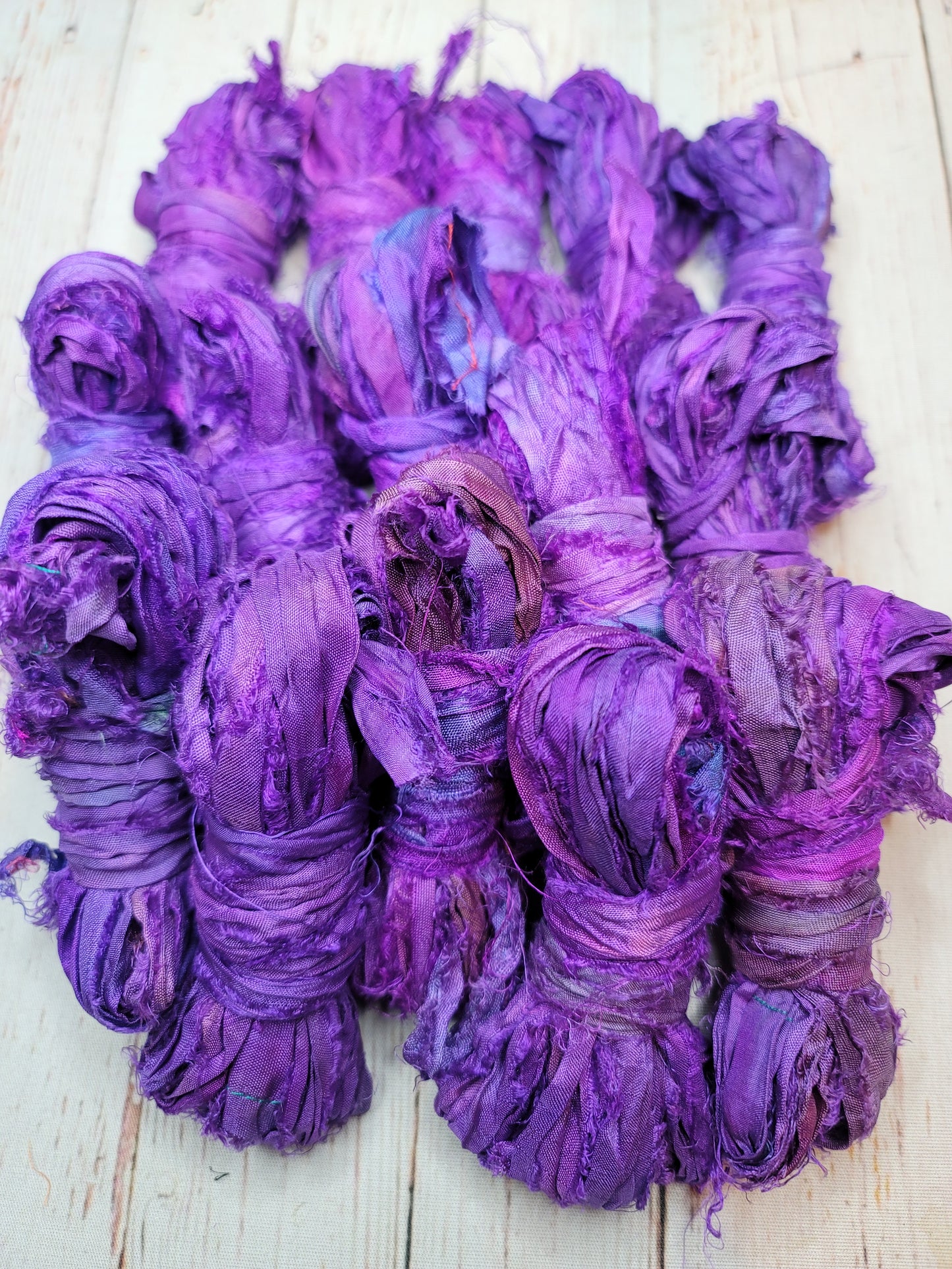 Silk Sari Ribbon 5 Yard Mini Skein Color #063