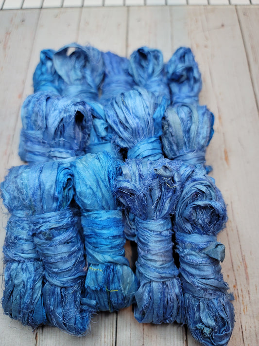 Silk Sari Ribbon 5 Yard Mini Skein Color #059