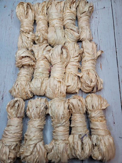 Silk Sari Ribbon 5 Yard Mini Skein Color #066