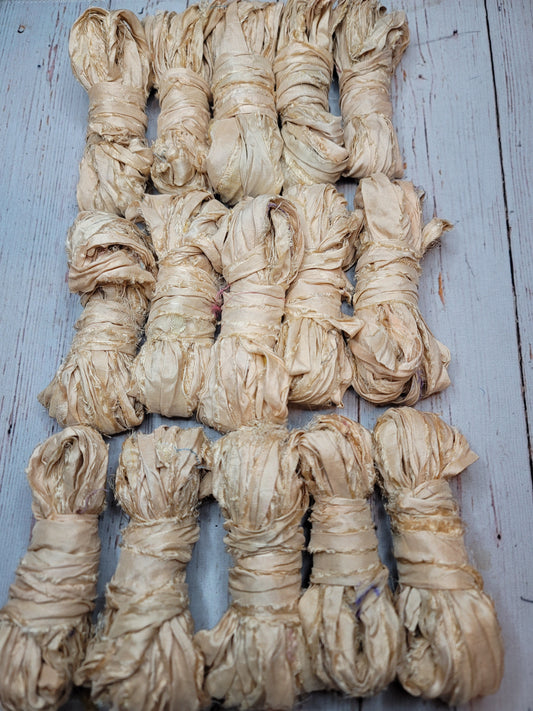 Silk Sari Ribbon 5 Yard Mini Skein Color #066