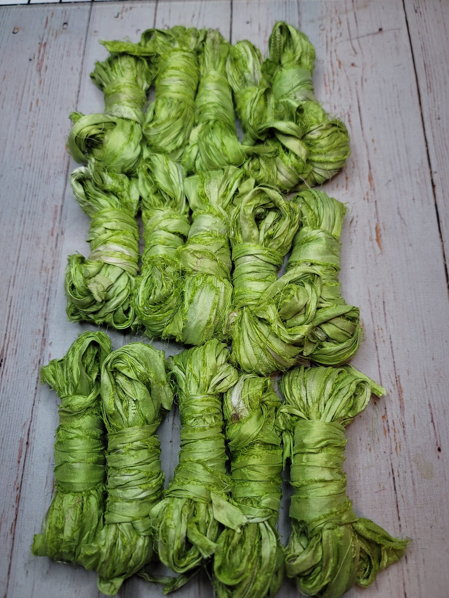 Silk Sari Ribbon 5 Yard Mini Skein Color #055
