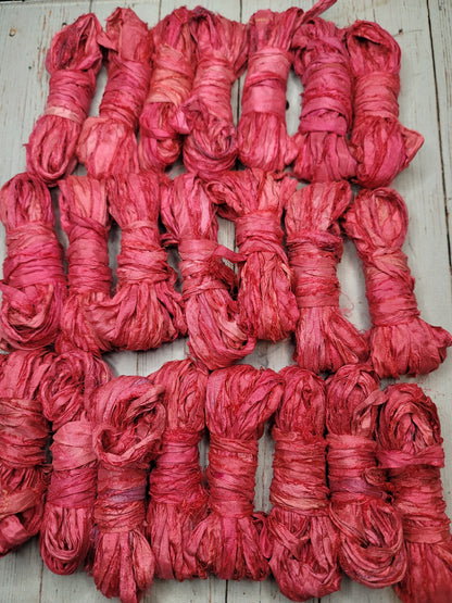 Silk Sari Ribbon 5 Yard Mini Skein Color #017