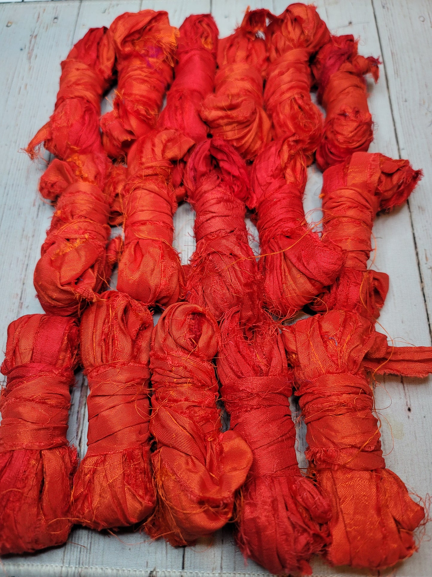 Silk Sari Ribbon 5 Yard Mini Skein Color #042