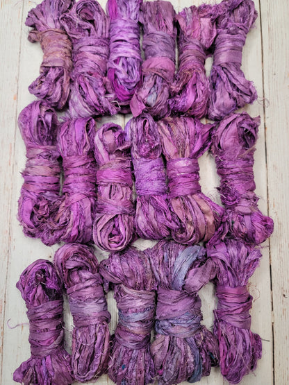 Silk Sari Ribbon 5 Yard Mini Skein Color #019