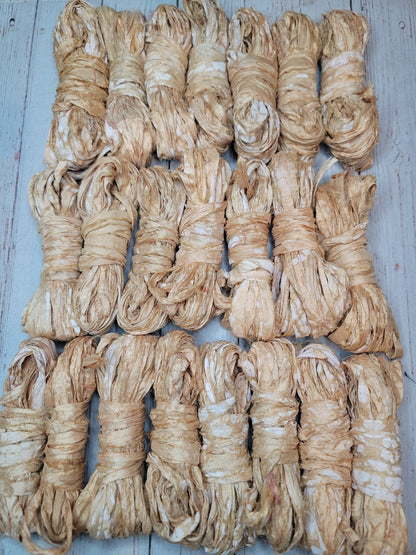 Silk Sari Ribbon 5 Yard Mini Skein Color #035
