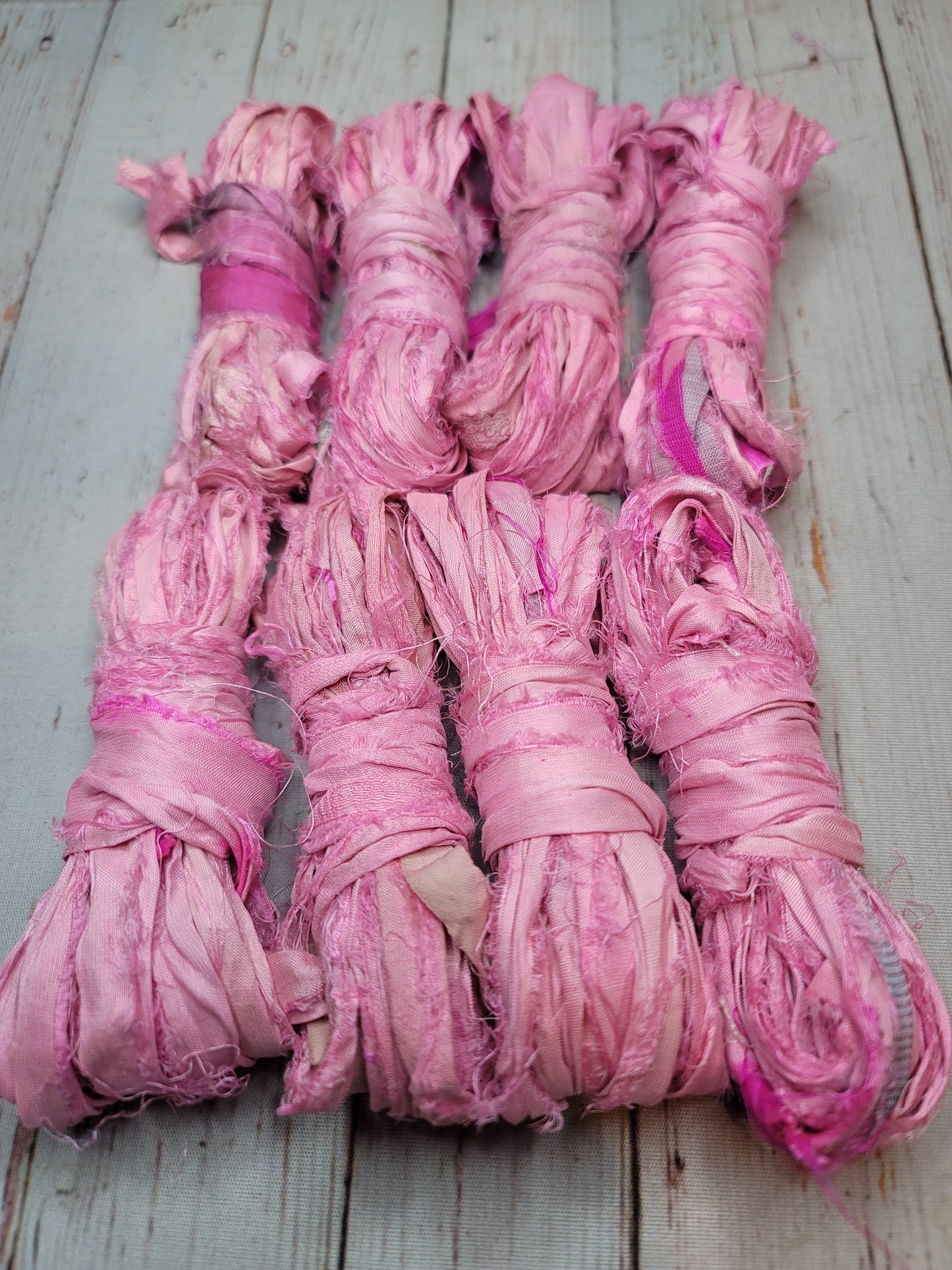 Silk Sari Ribbon 5 Yard Mini Skein Color #099