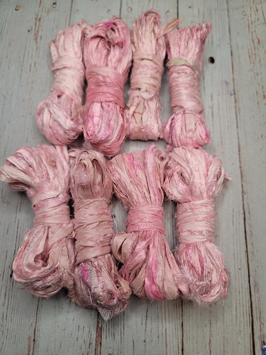 Silk Sari Ribbon 5 Yard Mini Skein Color #014