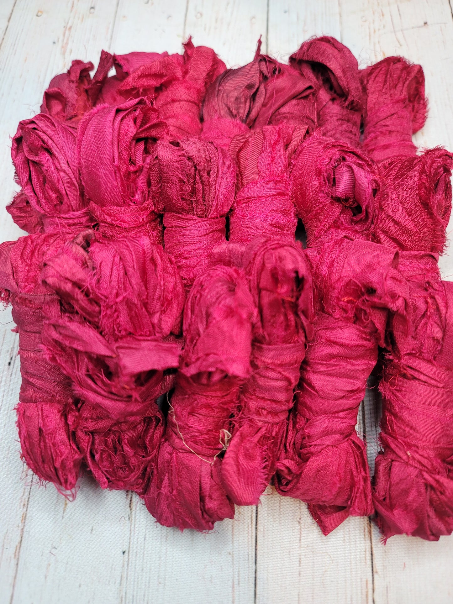 Silk Sari Ribbon 5 Yard Mini Skein Color #036